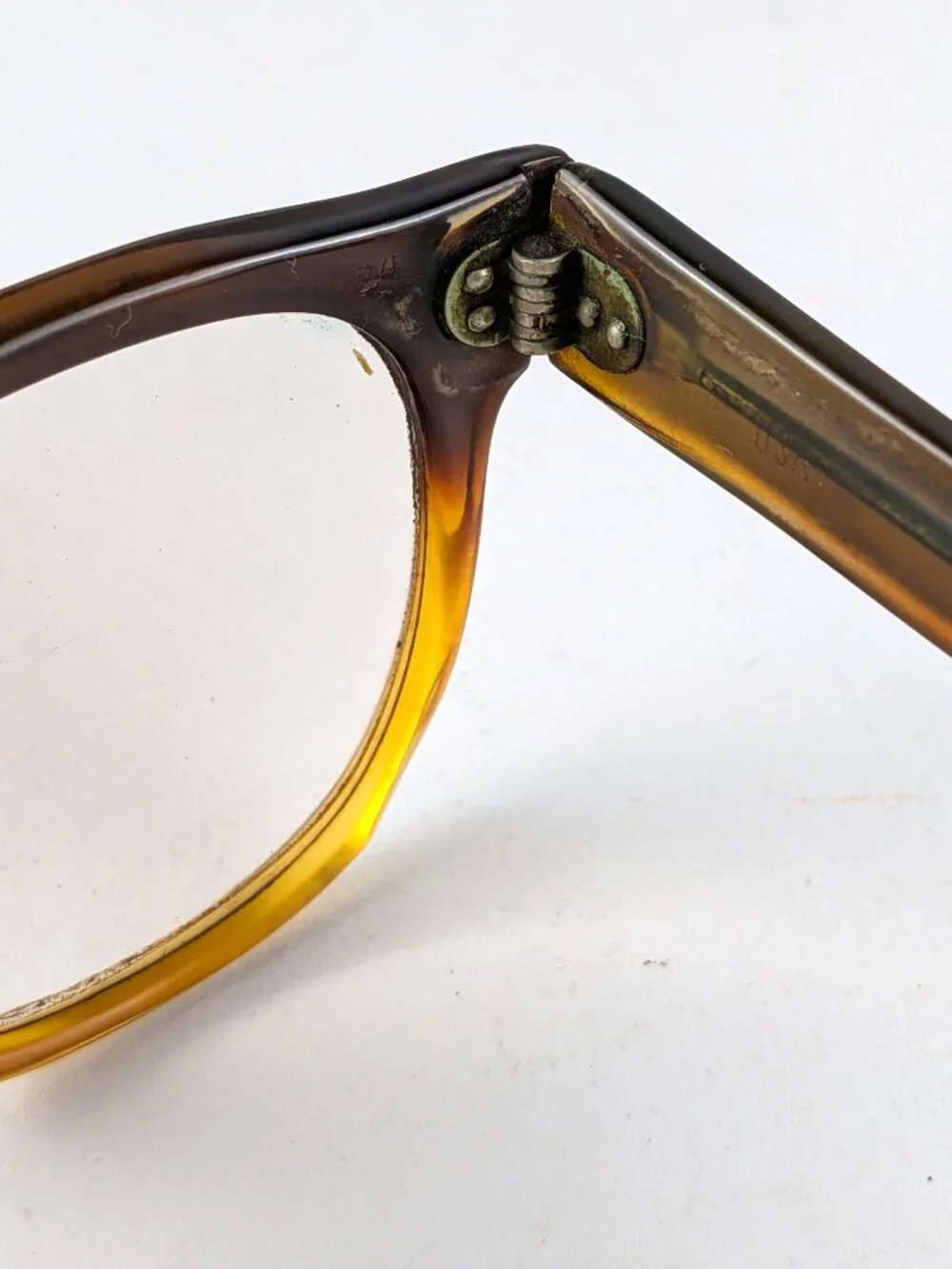 Vintage acetate brown